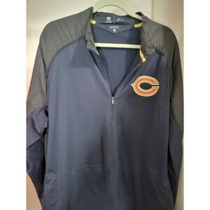 Nike Chicago Bears Championship Drive Quarter Zip Training Jacket